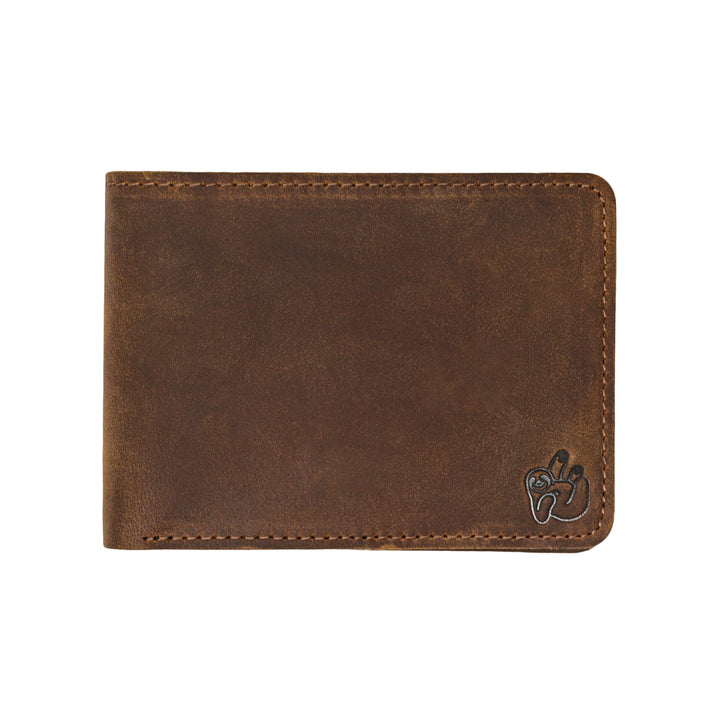 The Hungry Sloth: The Voyager Wallet (Brown)