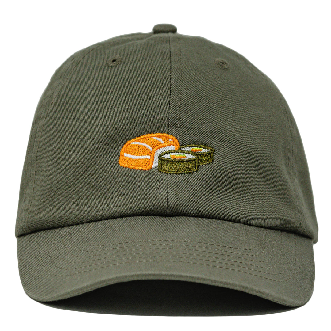 Sushi Embroidered Dad Hat