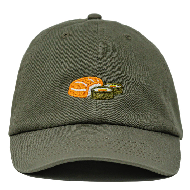 Sushi Embroidered Dad Hat