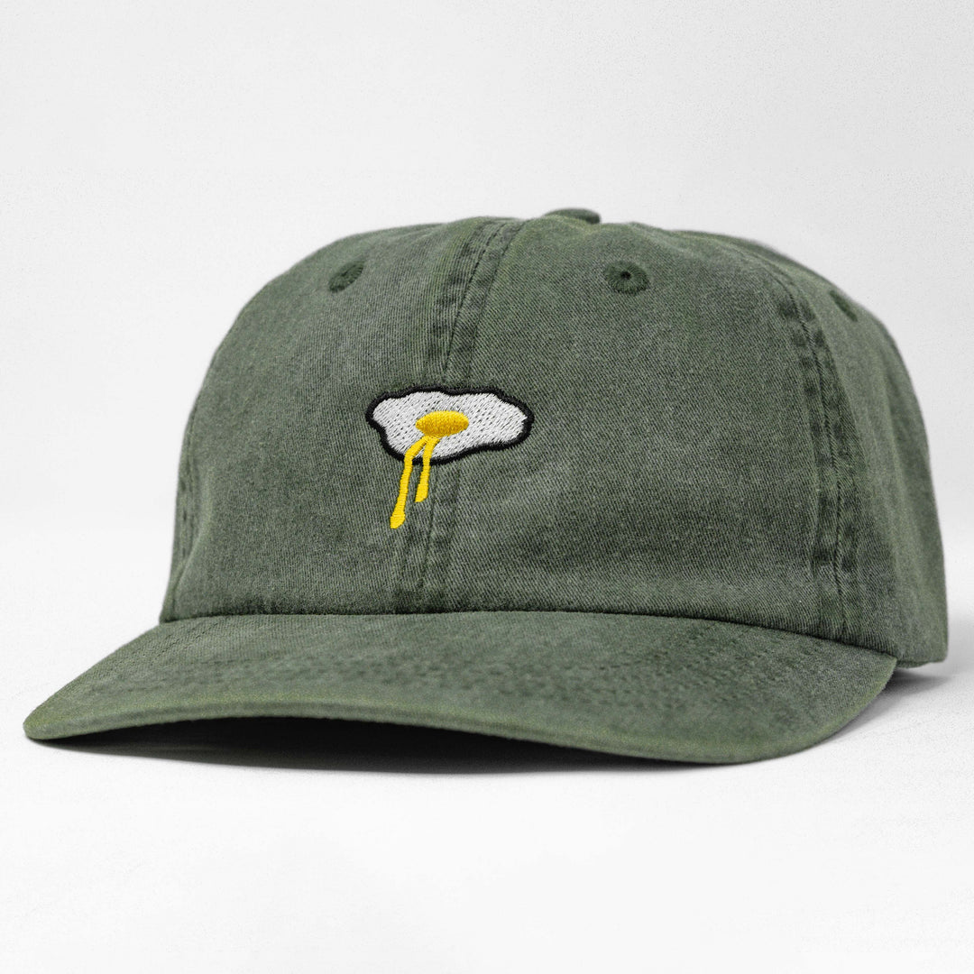 fried egg dad cap