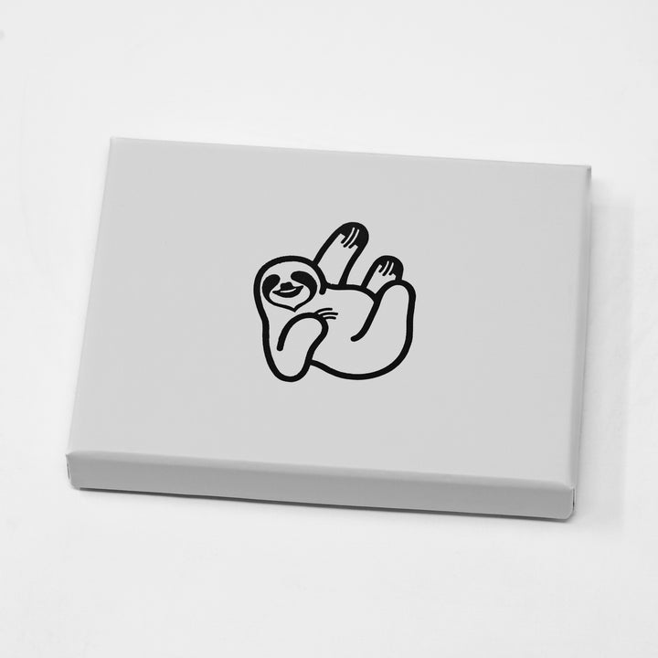 the hungry sloth voyager wallet box