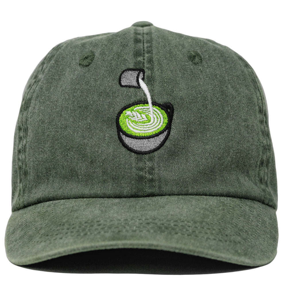 matcha latte hat